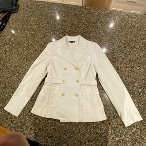 TF TeenFlo Vintage Women's White Blazer from Holt Renfrew Size 6